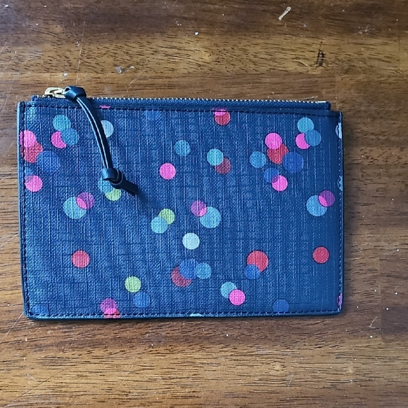 Fossil Blue Wristlet with Colorful Dots - Picture 3 of 3